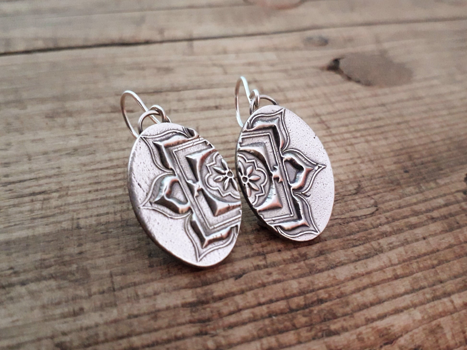 Mandala Pattern Earrings - Irmy Creations