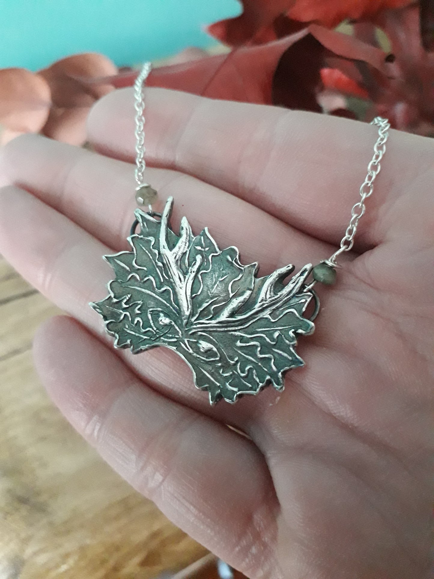 The Greenman, Forest Fairy, Woodland, Necklace - Irmy Creations