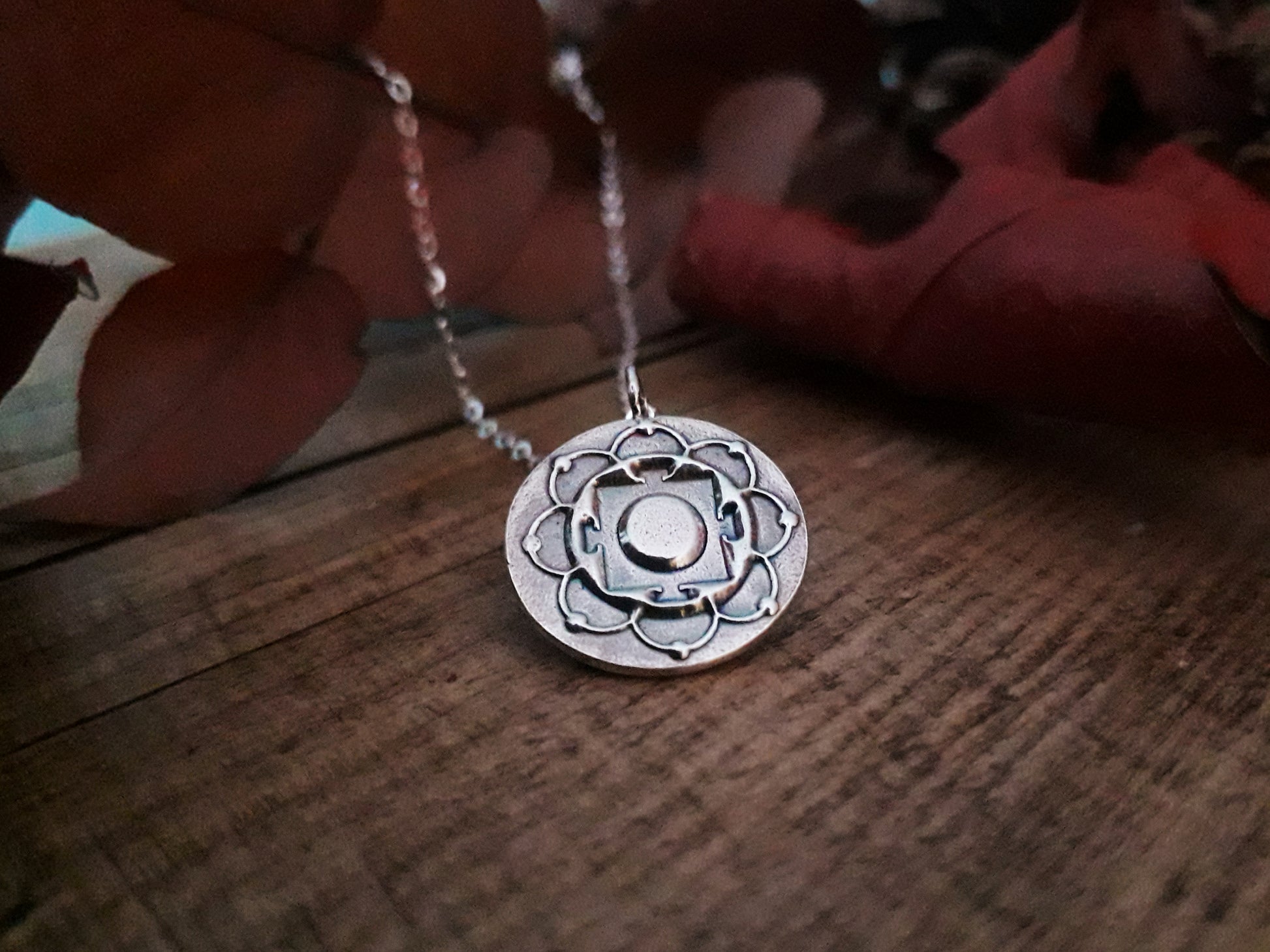 Made to Order - Boho Mandala Silver Pendant 3 - Irmy Creations