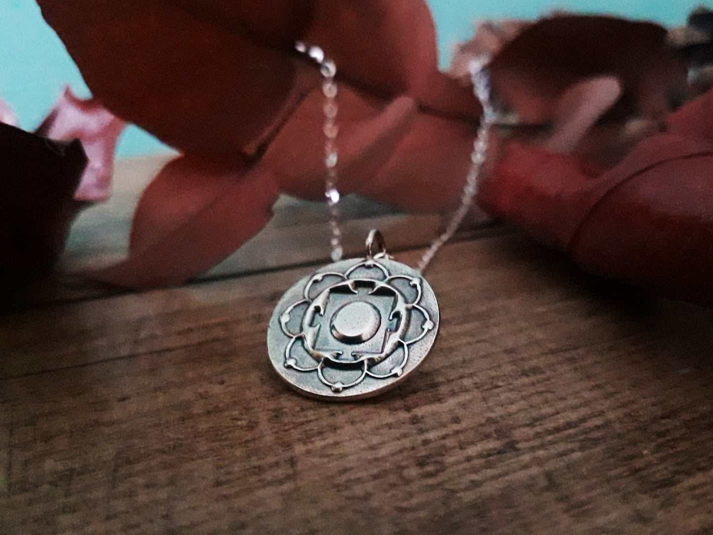 Made to Order - Boho Mandala Silver Pendant 3 - Irmy Creations