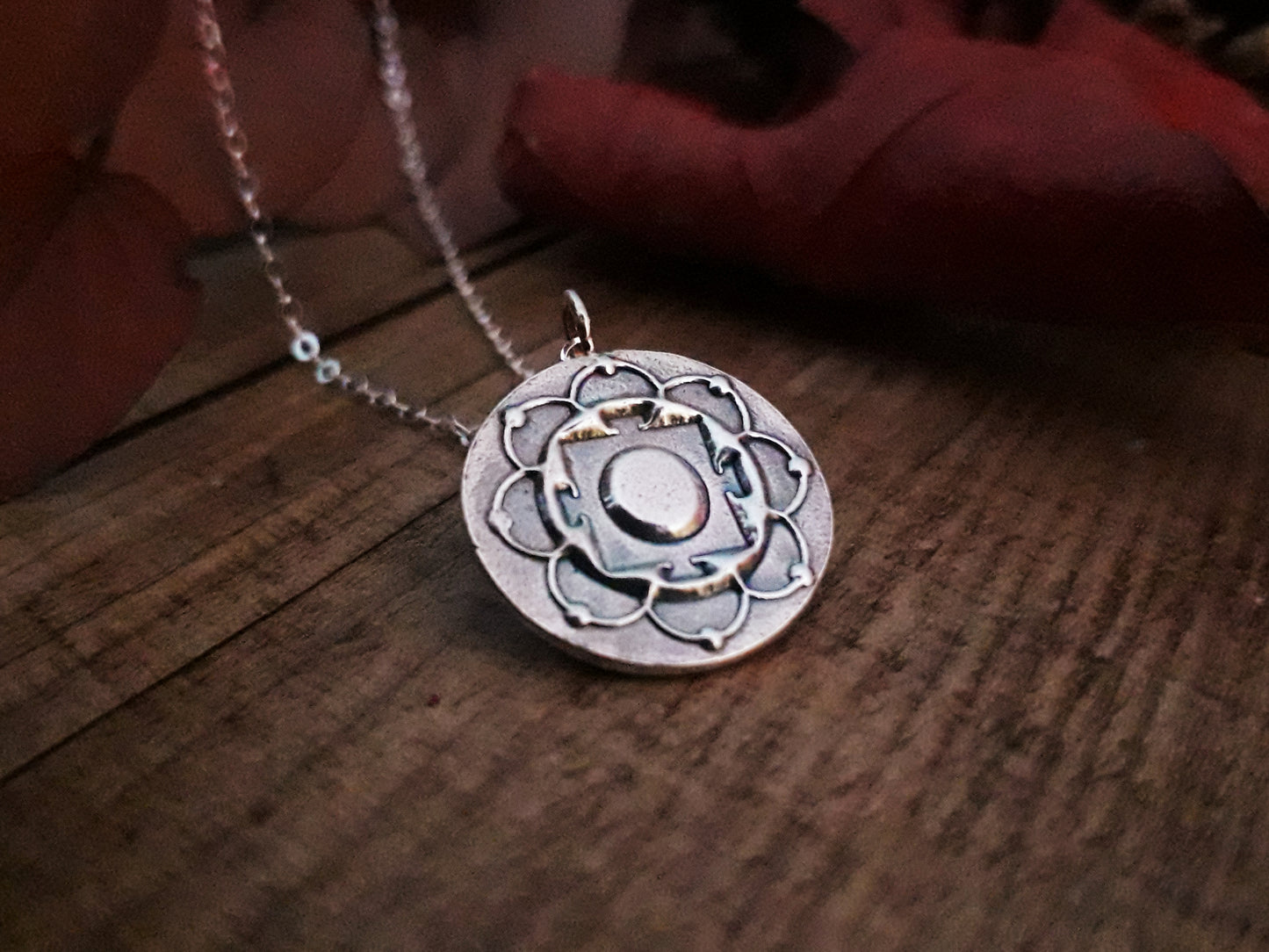 Made to Order - Boho Mandala Silver Pendant 3 - Irmy Creations