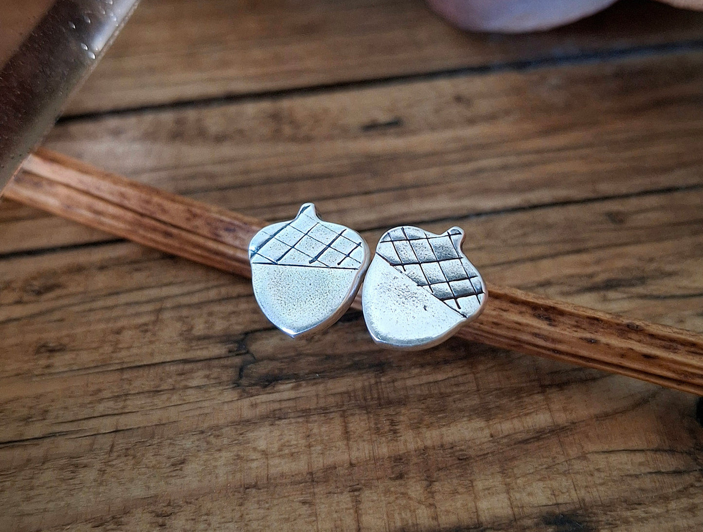 Little Acorns - Silver Studs