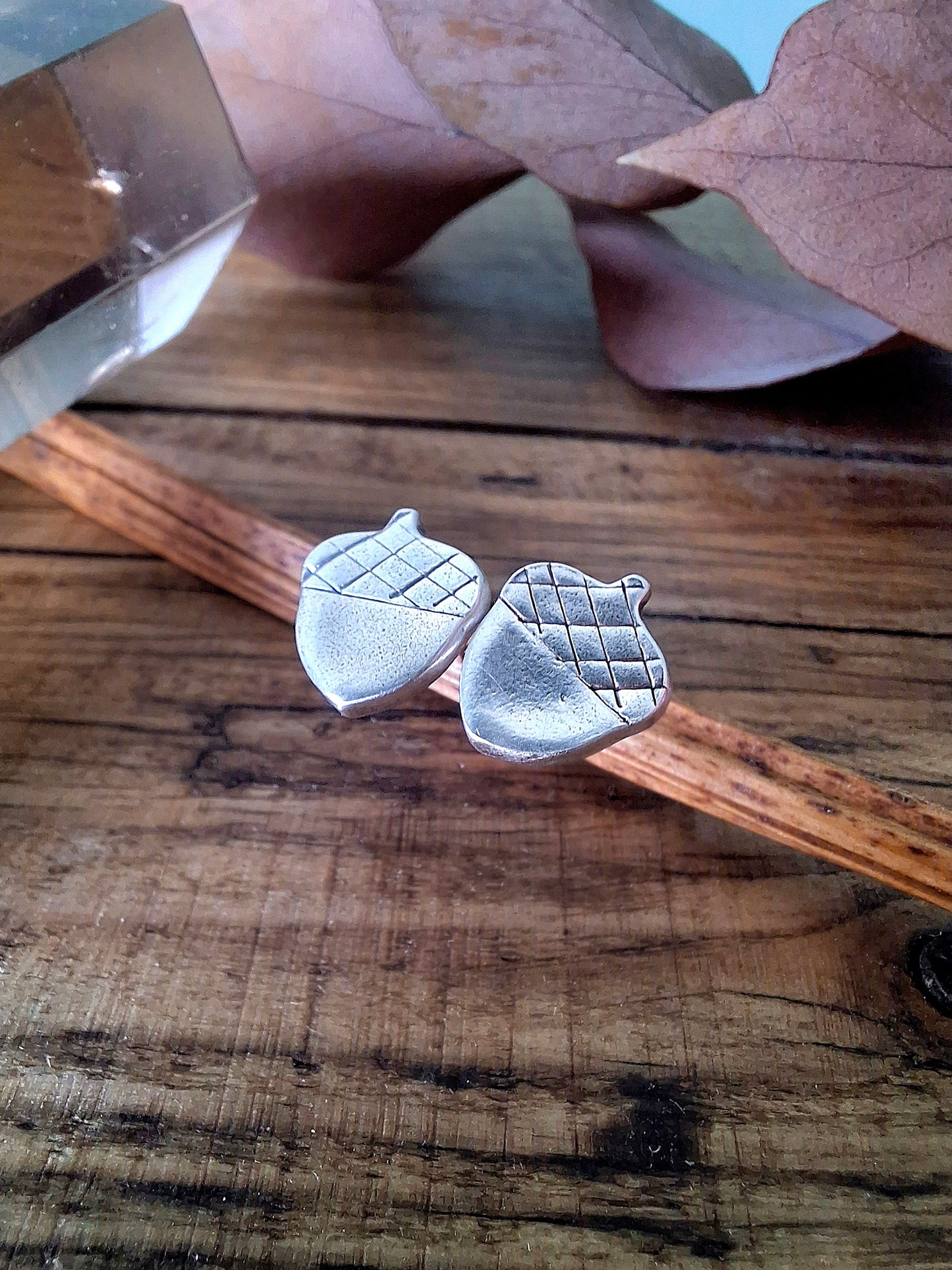 Little Acorns - Silver Studs