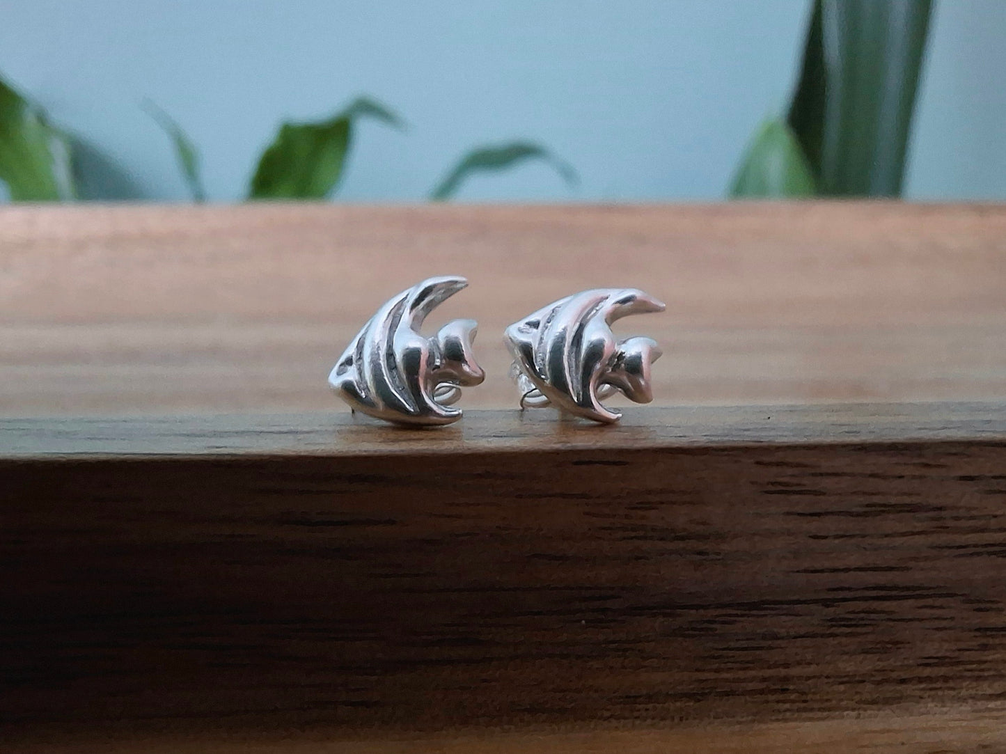 Handmade Tropical Fish Studs