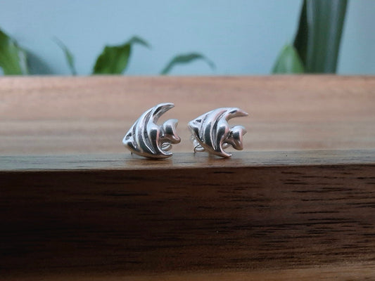 Handmade Tropical Fish Studs