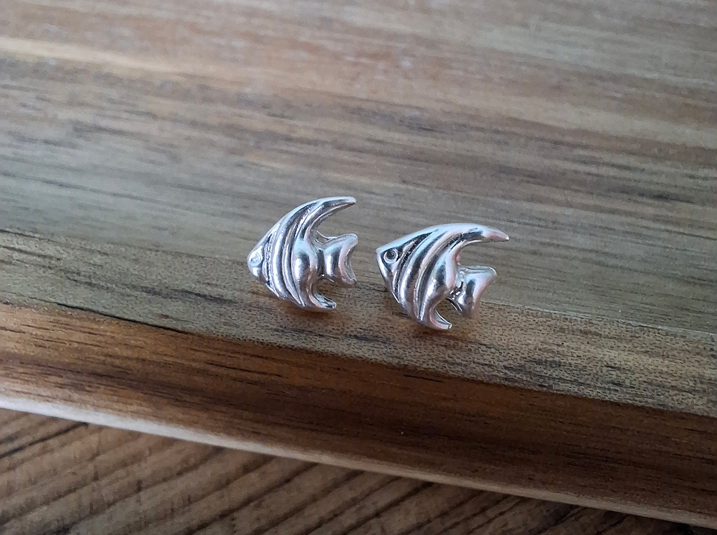 Handmade Tropical Fish Studs