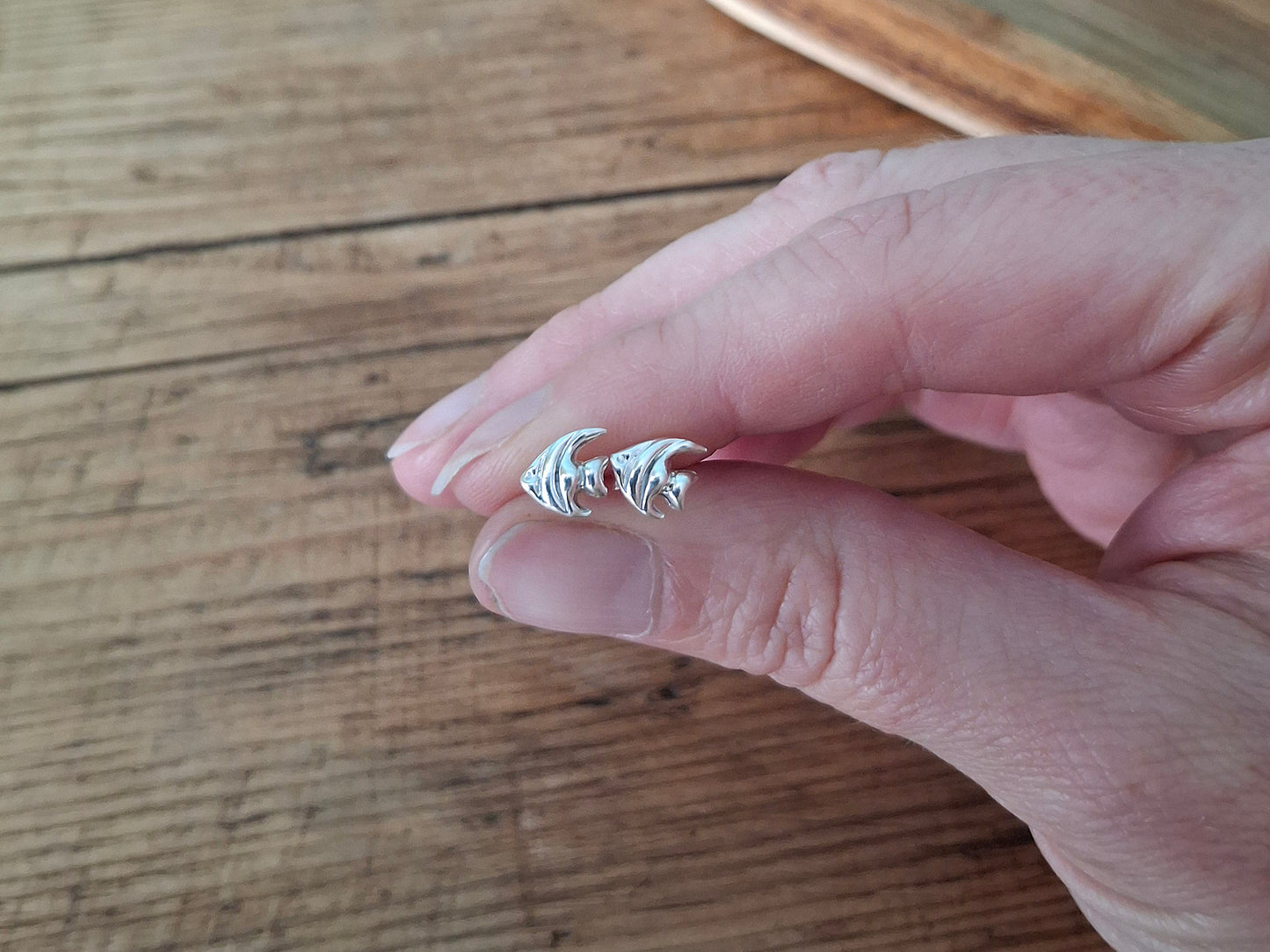 Handmade Tropical Fish Studs
