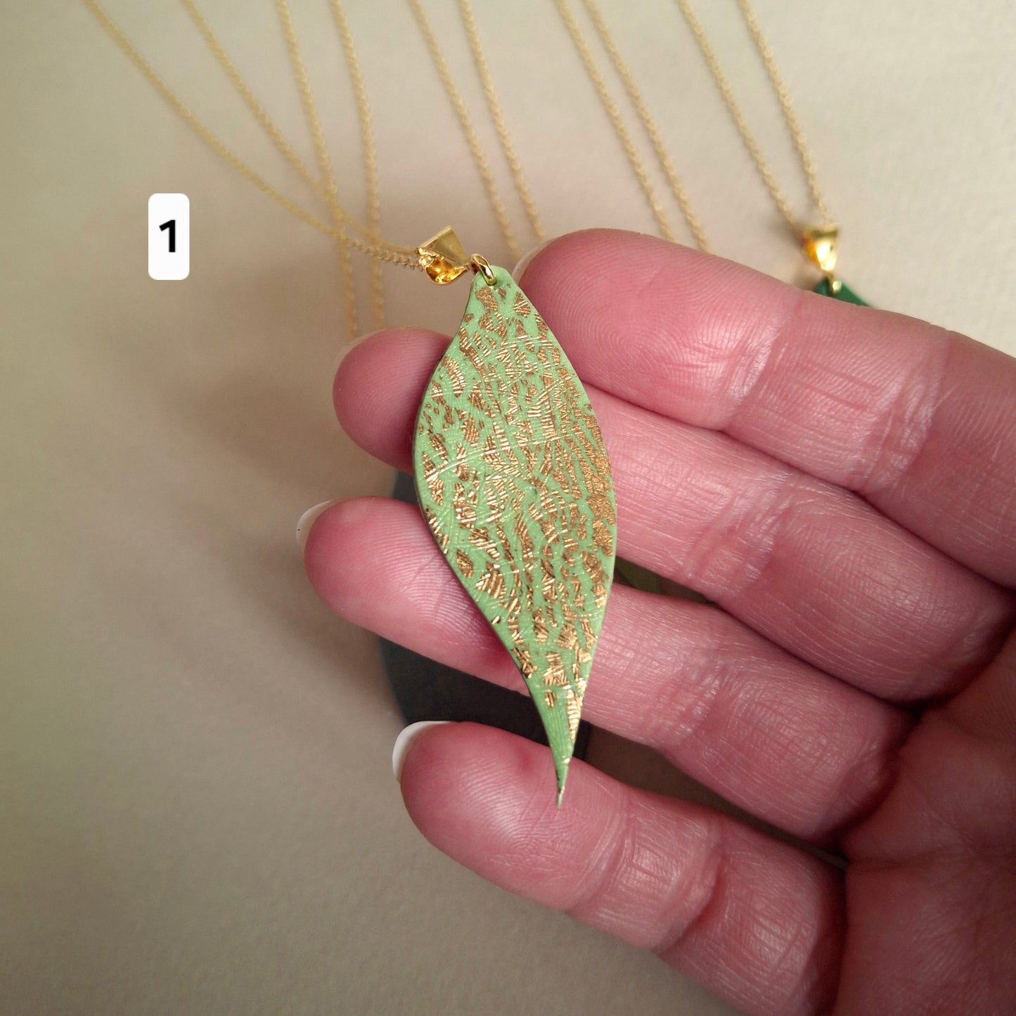 The Gold Leaf Collection - Choose from Necklaces and Earrings