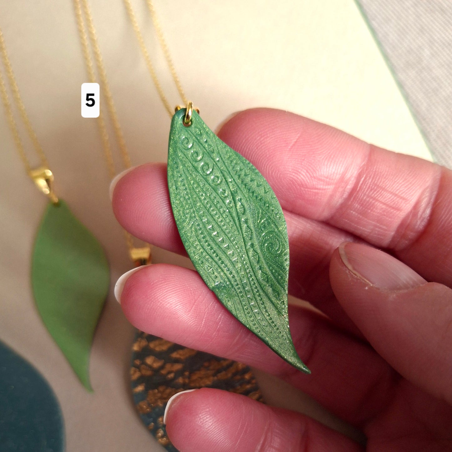 The Gold Leaf Collection - Choose from Necklaces and Earrings