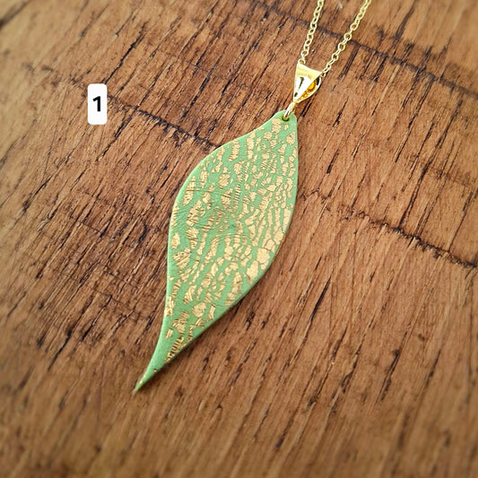 The Gold Leaf Collection - Choose from Necklaces and Earrings