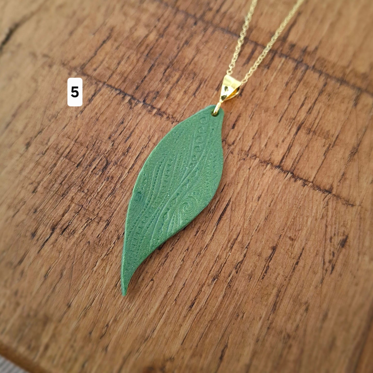 The Gold Leaf Collection - Choose from Necklaces and Earrings