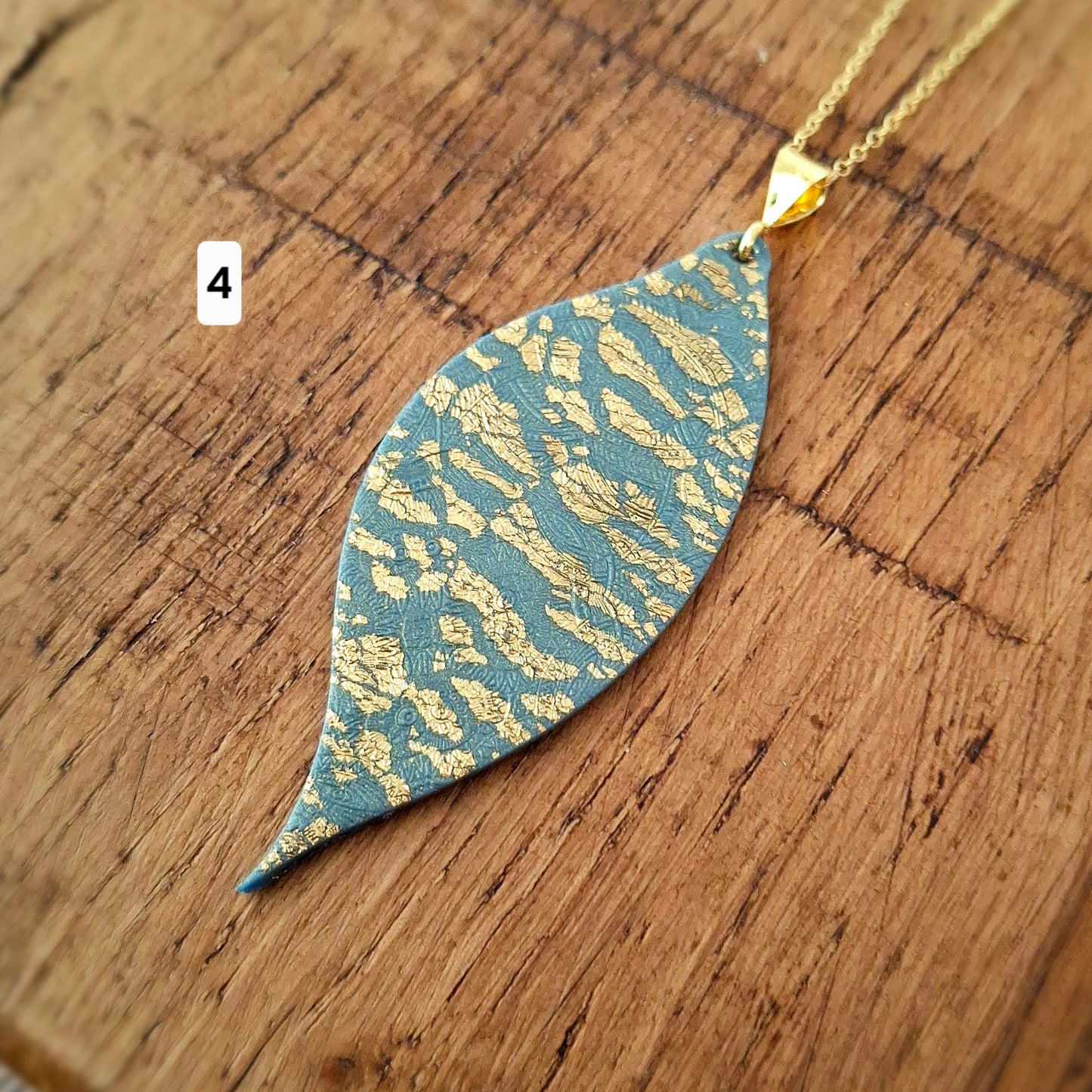 The Gold Leaf Collection - Choose from Necklaces and Earrings