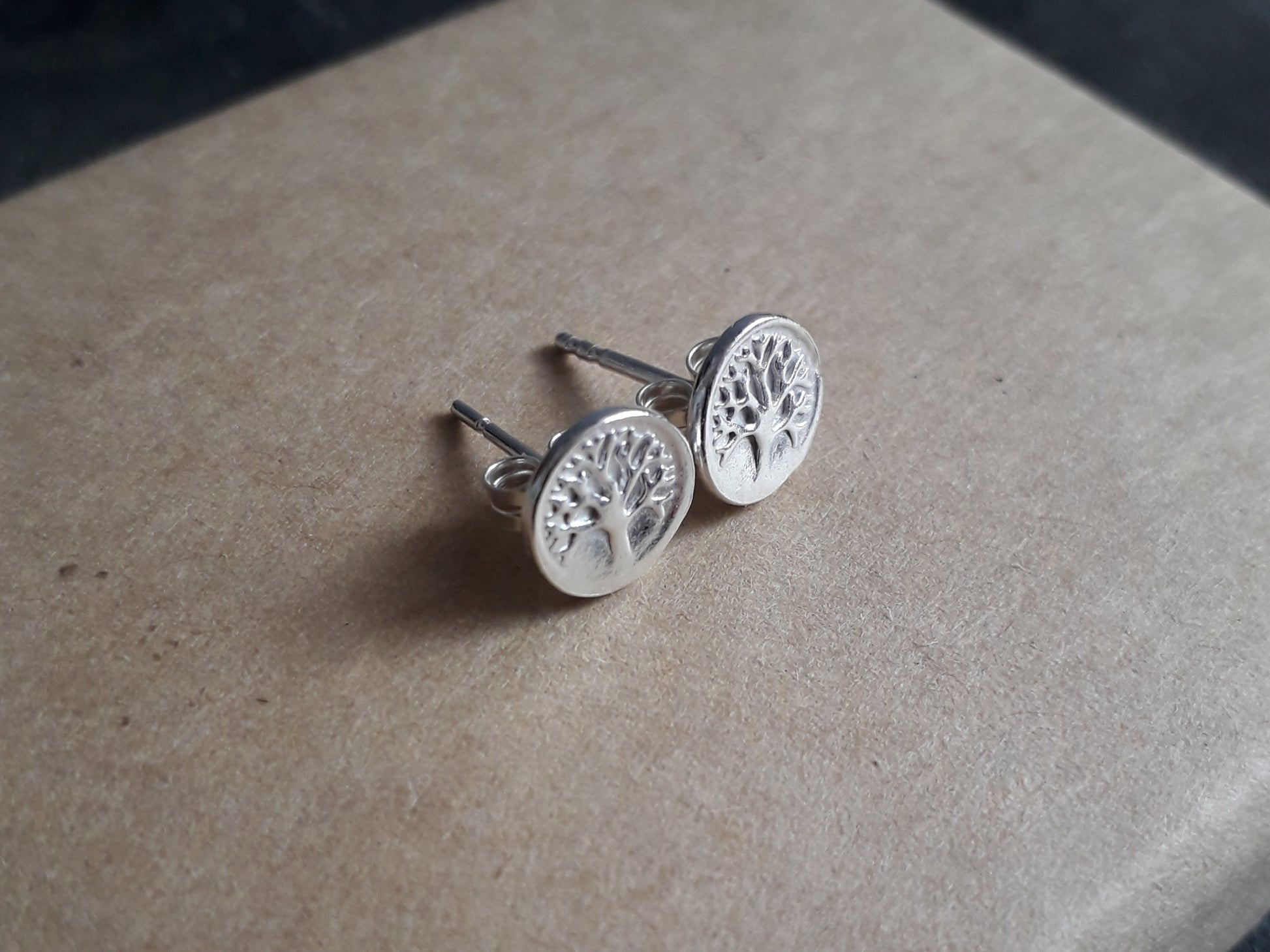 Tree of Life Silver Studs - Irmy Creations