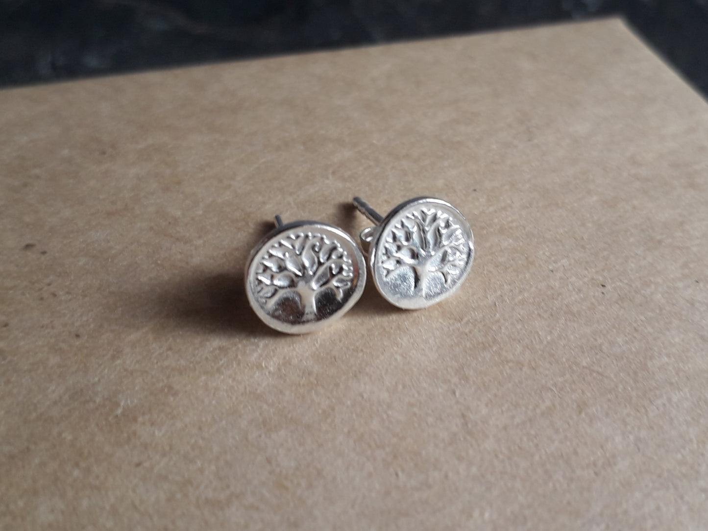 Tree of Life Silver Studs - Irmy Creations