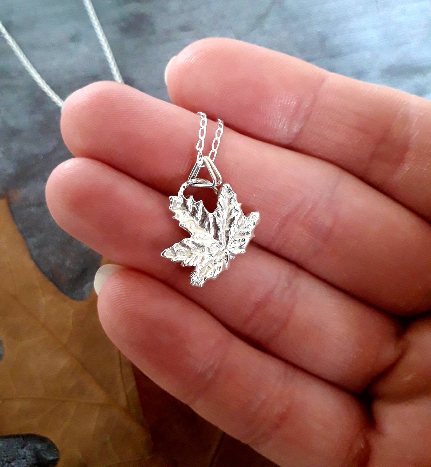 Maple Leaf Necklace - Irmy Creations