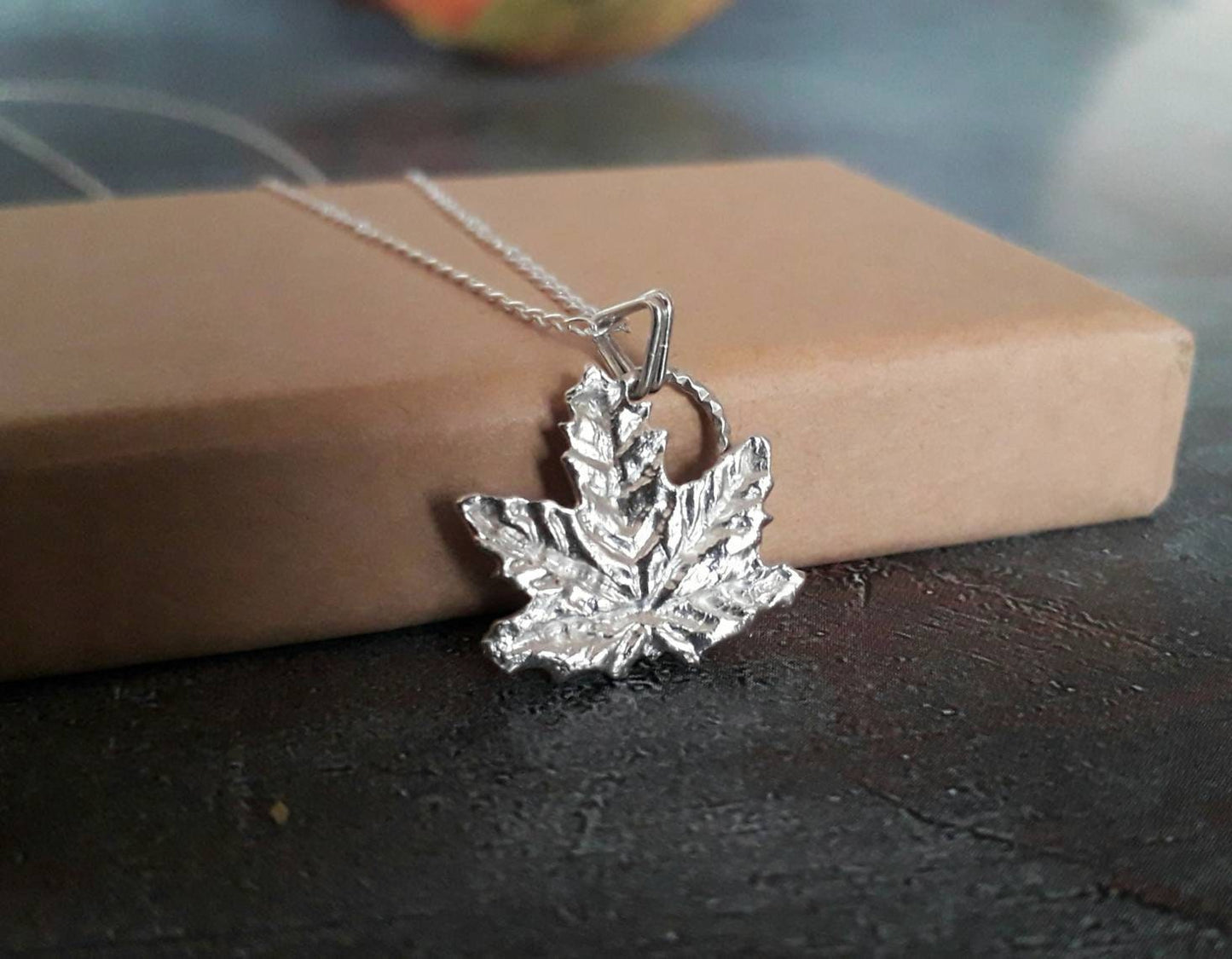 Maple Leaf Necklace - Irmy Creations