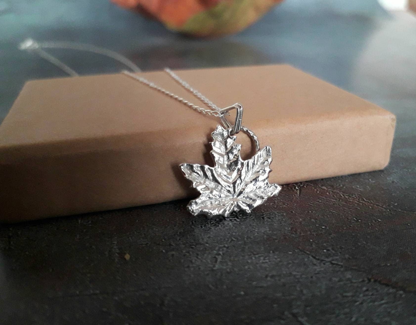 Maple Leaf Necklace - Irmy Creations