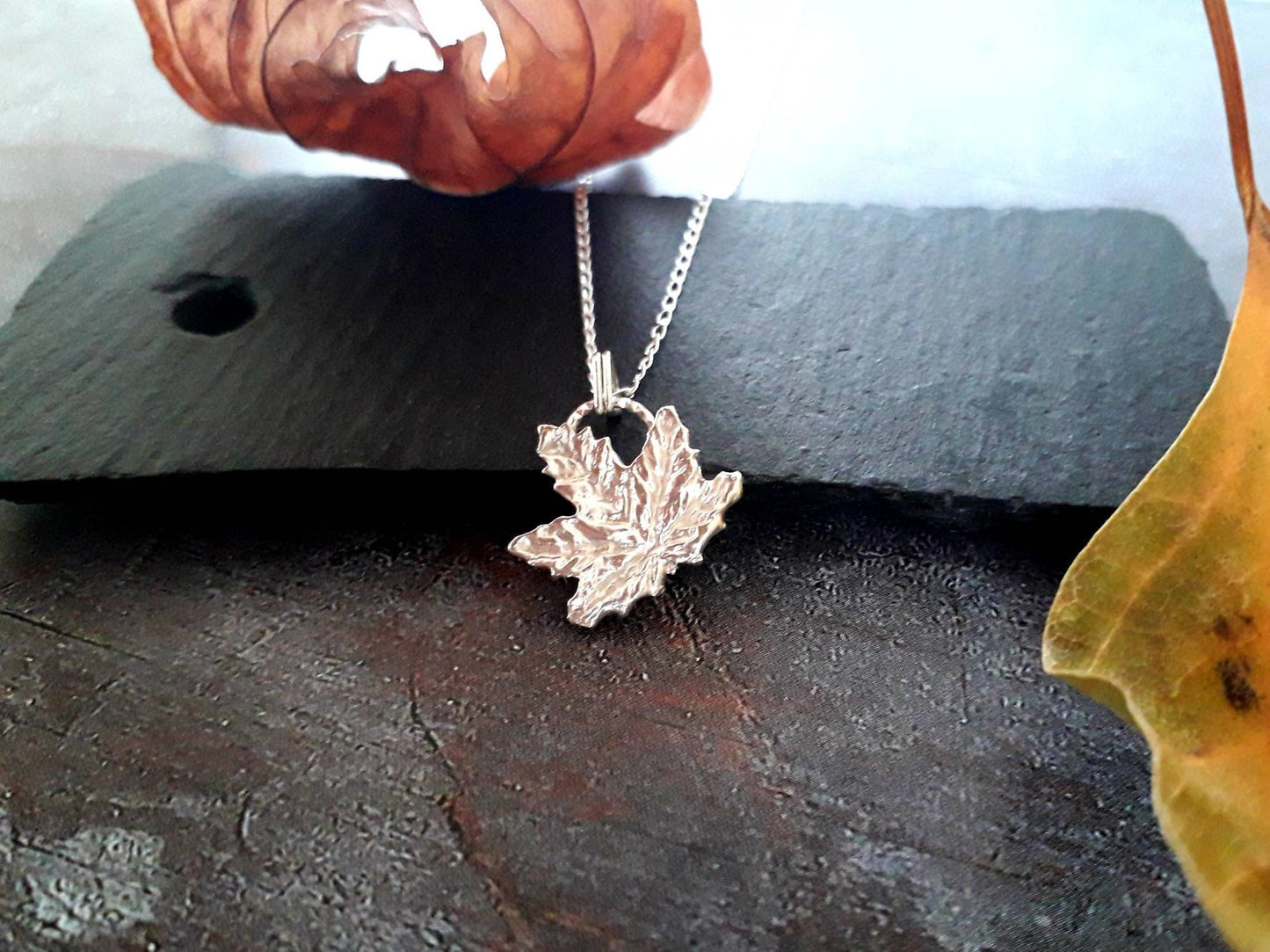 Maple Leaf Necklace - Irmy Creations