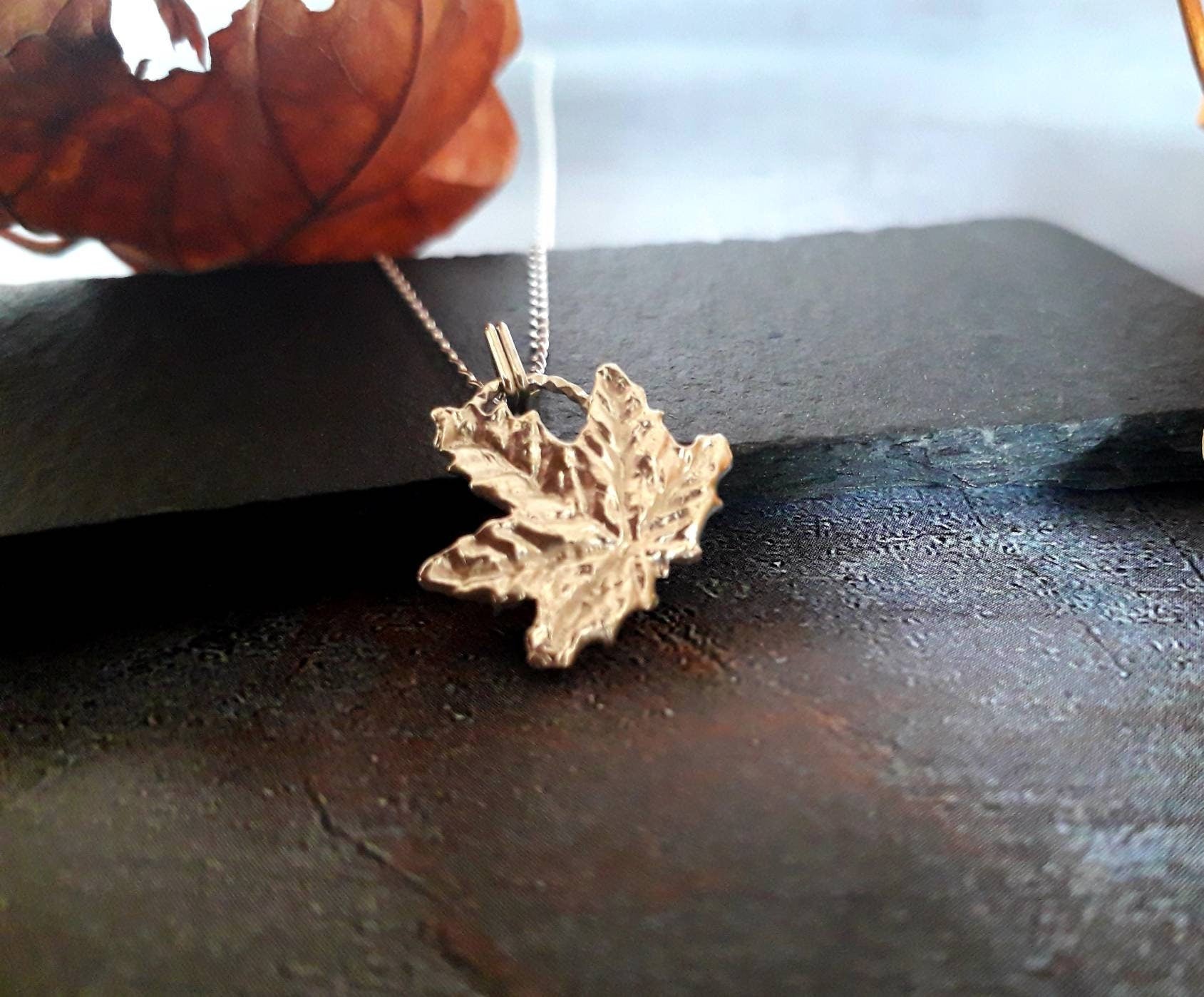 Maple Leaf Necklace - Irmy Creations